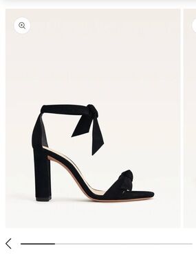 Alexandre Birman Clarita block heel in black suede